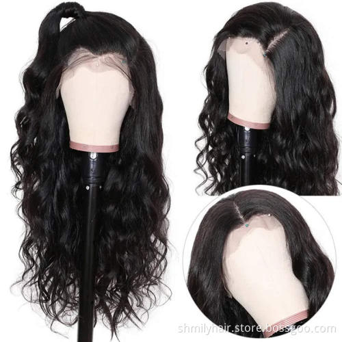 Wholesale 13x4 Body Wave Lace Front Wig HD Transparent Full Lace Front Human Hair Wigs Brazilian For Black Women Frontal Wig